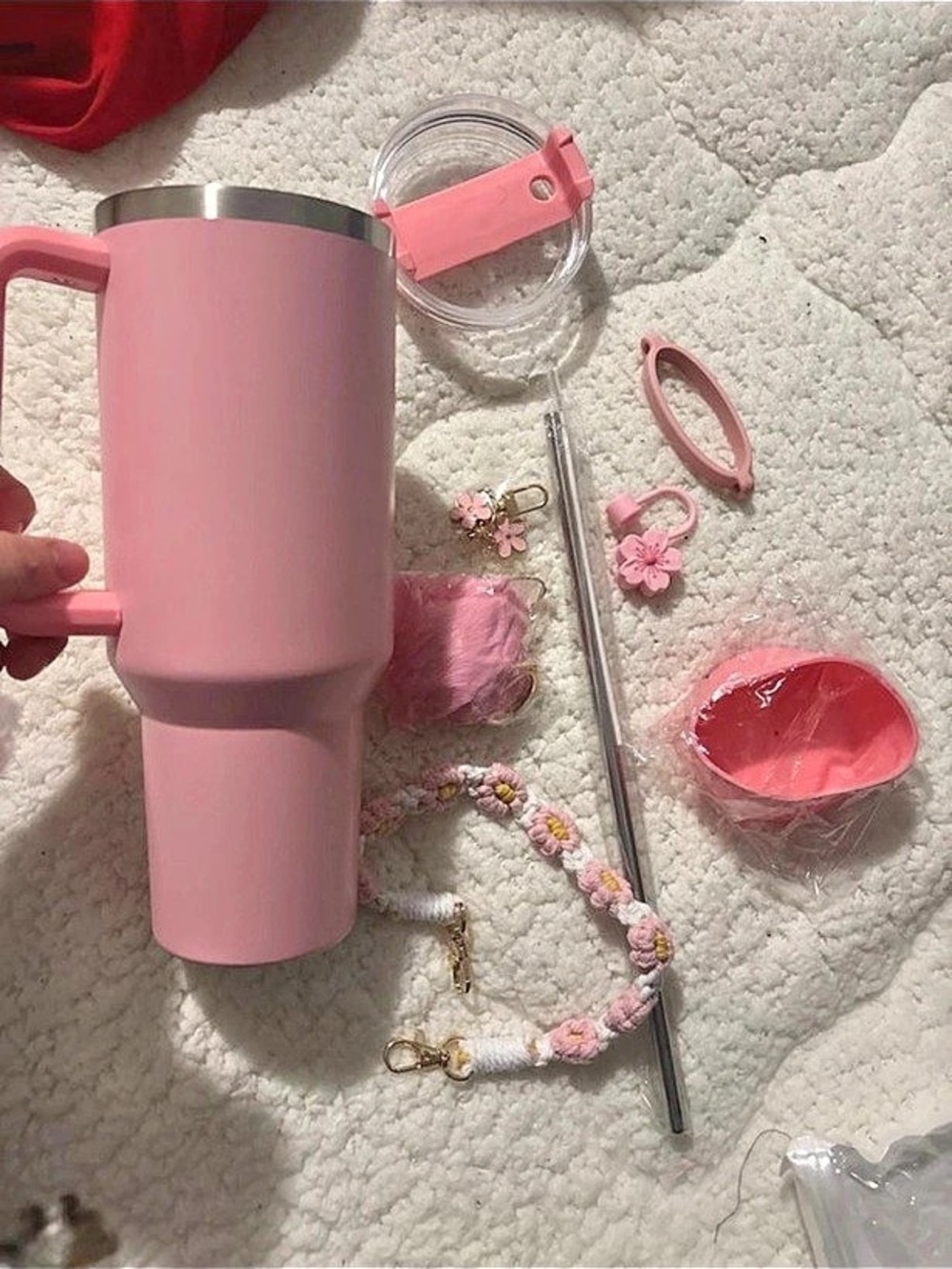 Pink Tumbler Set